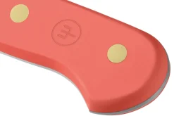 Couteau à saucisson Wusthof Classic Colour Coral Peach forgé lame crantée 14cm