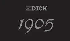 Couteau à saumon forgé DICK 1905 lame alvéolée 32cm manche design