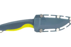 Couteau SOG Aegis FX SGAEGISFXINJA lame 9,3cm manche en nylon/fibres de verre bleu/jaune