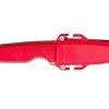 Couteau SOG Altair FX SGALTAIRFXR lame 8,6cm manche en nylon/fibres de verre rouge + étui