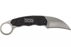 Couteau SOG Gambit SGGB1001 lame 6,6cm manche en nylon/fibres de verre noir
