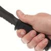 Couteau SOG Seal Pup SGM37N lame semi-dentée 12cm manche en nylon/fibres de verre noir + étui
