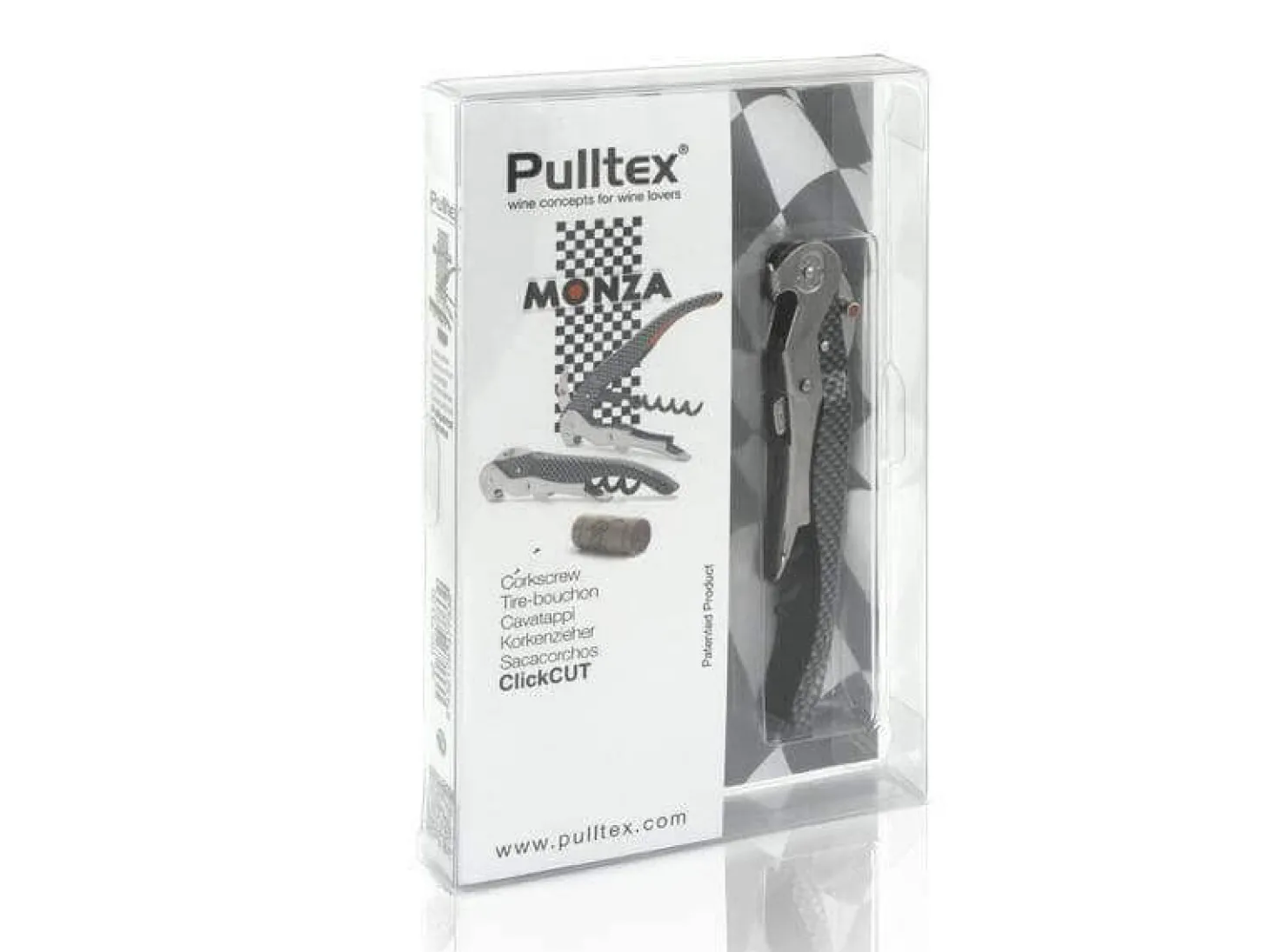 Couteau sommelier Click Cut Monza Pulltex 3 en 1 12cm