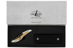 Couteau sommelier Forge de Laguiole manche en cep de vigne finition satinée