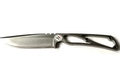Couteau squelette Wildsteer Skelet Woodland Camo SK0116 lame 10,7cm manche paracorde + étui en option