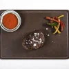 Couteau à steak Arcos Gregorio manche bois lame crantée 11cm