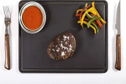 Couteau à steak Arcos Gregorio manche bois lame crantée 11cm