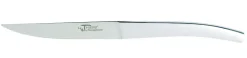 Couteau à steak Au Nain Thiers tout inox lame 11cm micro-dentée
