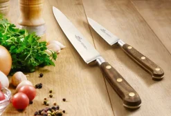 Couteau à steak forgé Sabatier Perigord lame 13cm manche en noyer