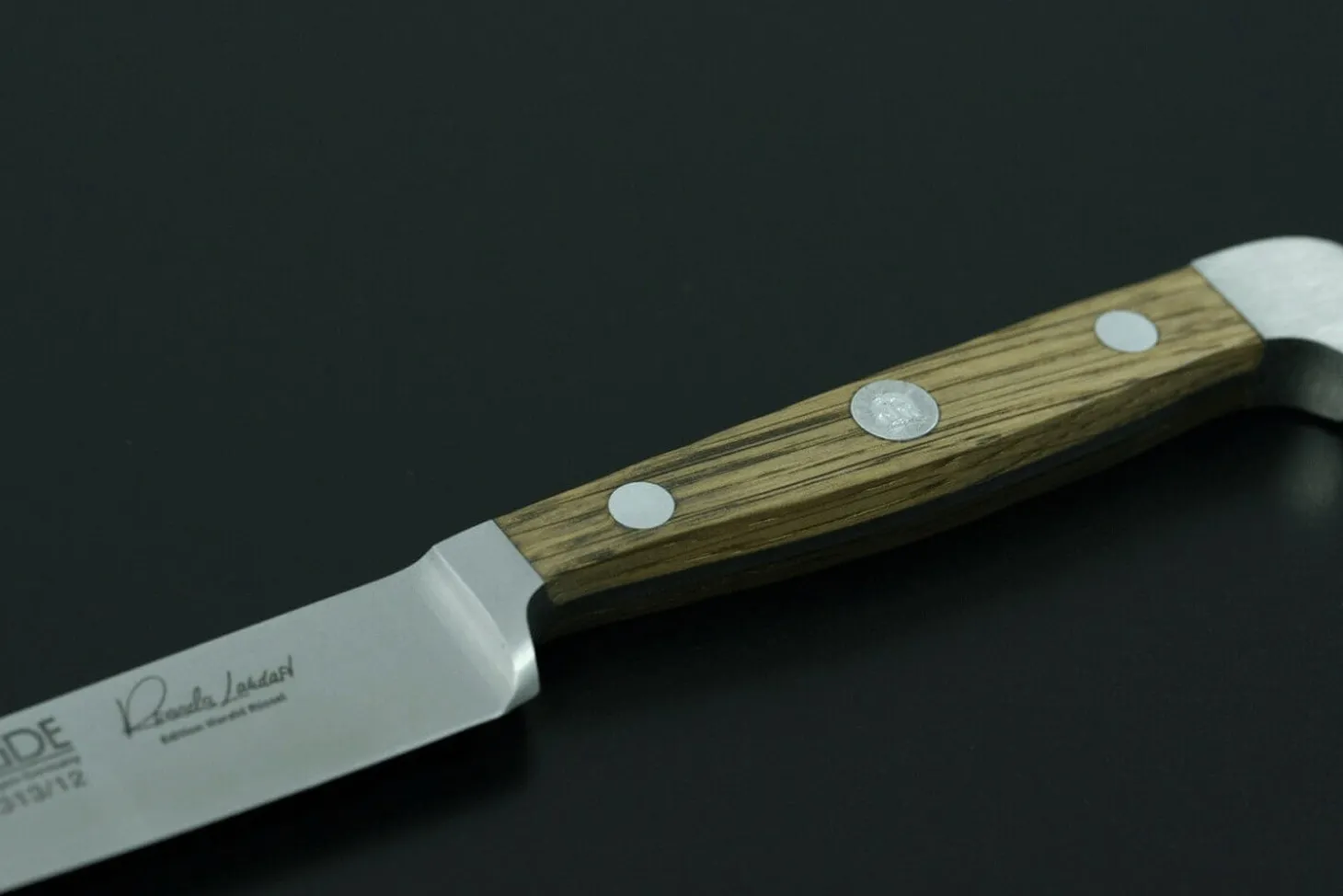 Couteau à steak Güde Alpha Chêne 12cm en acier forgé