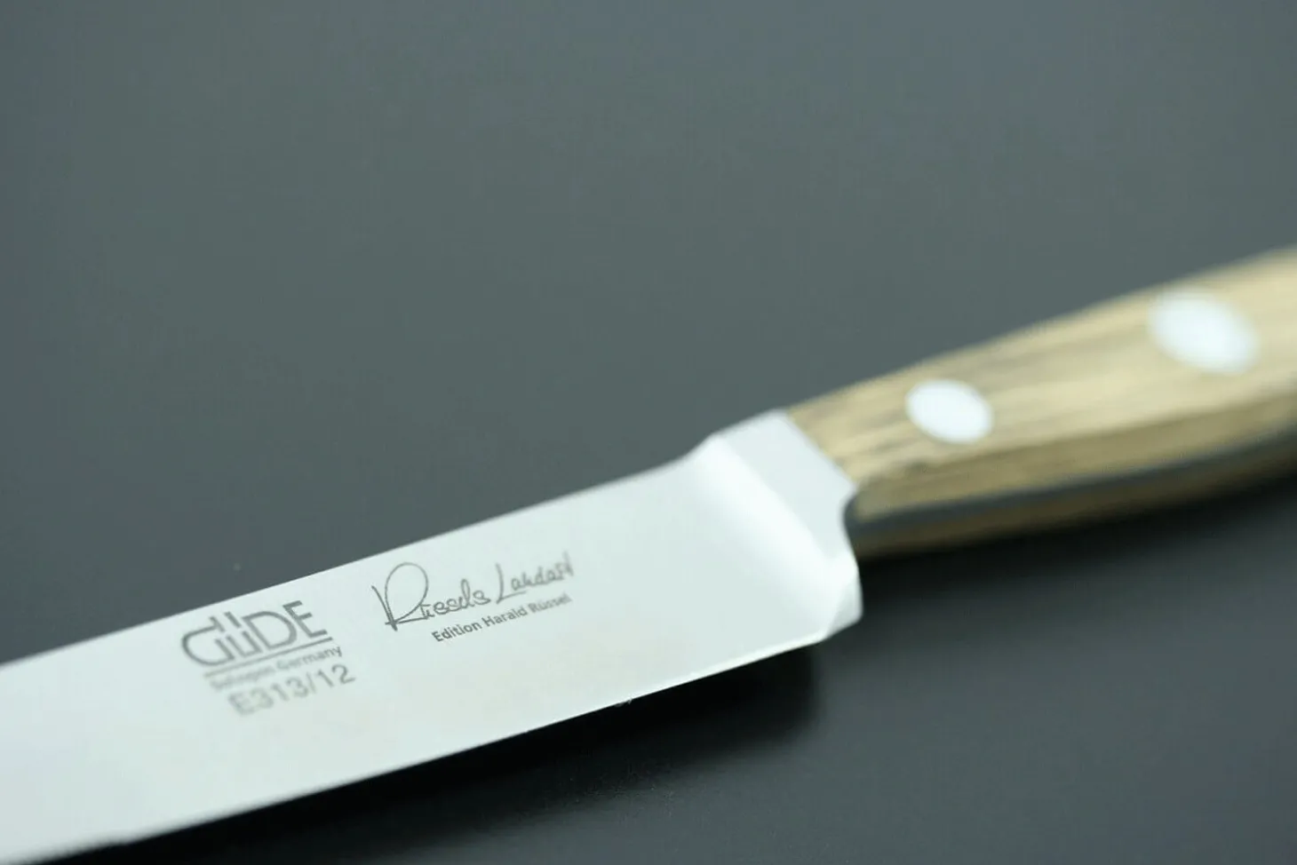 Couteau à steak Güde Alpha Chêne 12cm en acier forgé