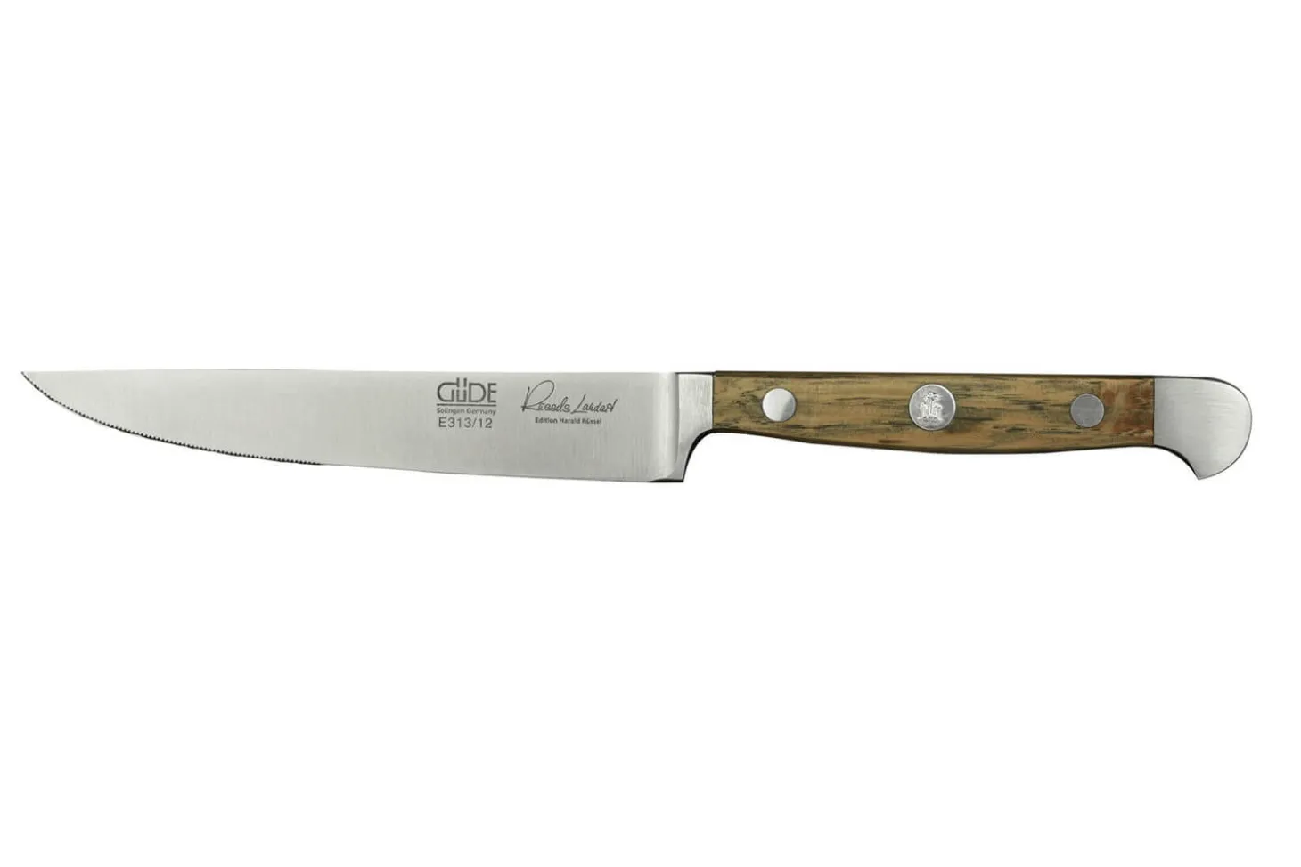 Couteau à steak Güde Alpha Chêne 12cm en acier forgé