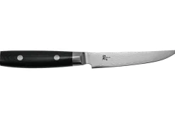Couteau à steak japonais Yaxell RAN lame lisse 11.3cm damas 69 couches