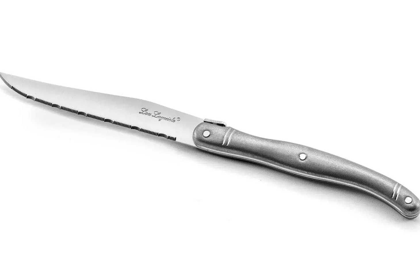 Couteau à steak Lou Laguiole Tradition Vintage lame inox 11cm