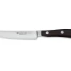 Couteau à steak Wüsthof Ikon forgé 12cm en bois de grenadille
