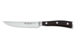 Couteau à steak Wüsthof Ikon forgé 12cm en bois de grenadille