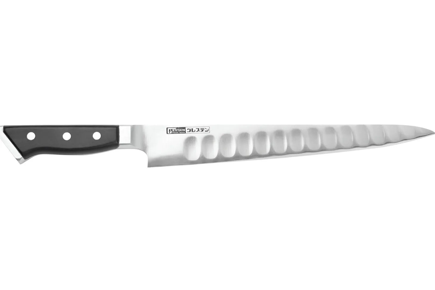 Couteau sujihiki alvéolé japonais Glestain K Series 27cm
