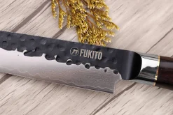 Couteau sujihiki 20cm Fukito Ébène Damas VG10