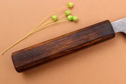 Couteau sujihiki 24cm japonais artisanal Yuzo Enju Damas 440C