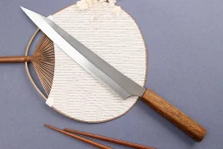 Couteau sujihiki 24cm japonais artisanal Yu Kurosaki Gekko San Maï
