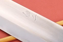 Couteau sujihiki 24cm japonais artisanal Naoki Mazaki WS2 poli