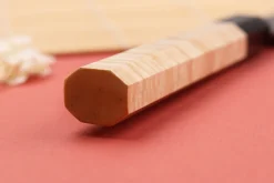 Couteau sujihiki 24cm japonais artisanal Naoki Mazaki WS2 poli