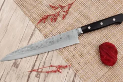 Couteau sujihiki 21cm japonais artisanal Fujiwara Maboroshi