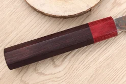 Couteau sujihiki 24cm japonais artisanal Takeshi Saji VG10 Rainbow