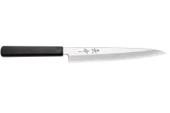 Couteau sujihiki japonais artisanal Kagekiyo Suri Urushi 21cm