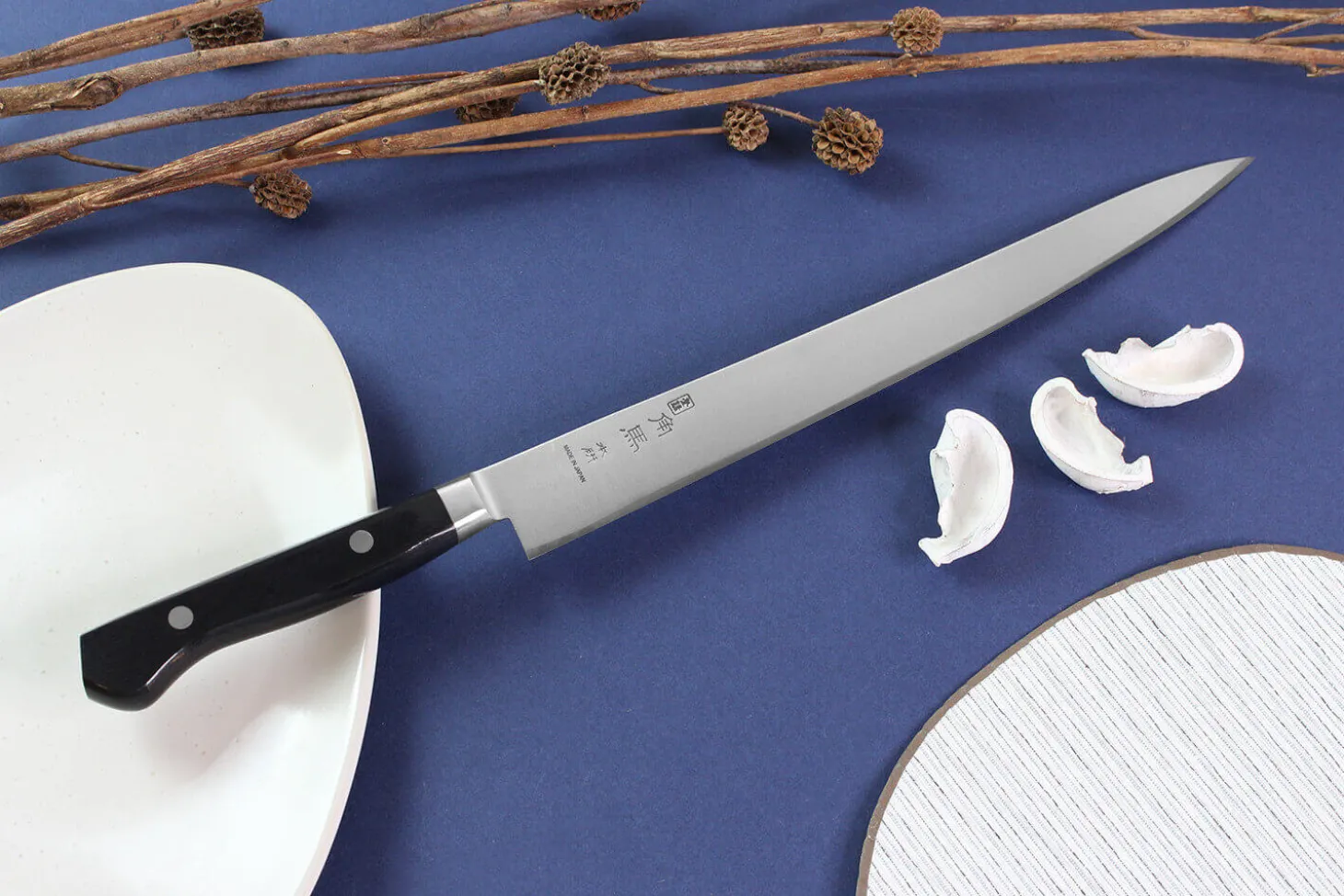 Couteau sujihiki japonais Shimomura TU-9000 27cm