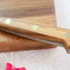 Couteau à tomates Sabatier Éléphant Idéal Forgé microdenté 13cm manche en olivier
