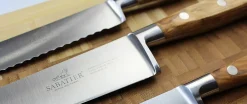 Couteau tranchelard SABATIER Provençao 100% forgé 20cm en olivier