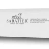 Couteau tranchelard SABATIER Idéal Inox 100% forgé rivets laiton lame 25cm