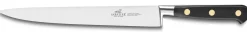 Couteau tranchelard SABATIER Idéal Inox 100% forgé rivets laiton lame 25cm