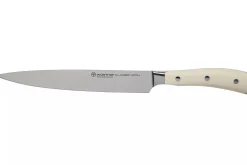 Couteau tranchelard Wüsthof Classic Ikon Blanc forgé 20cm