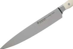 Couteau tranchelard Wüsthof Classic Ikon Blanc forgé 20cm