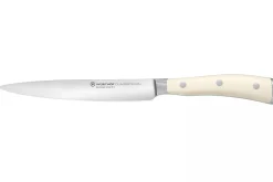 Couteau tranchelard Wüsthof Classic Ikon Blanc forgé 16cm