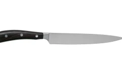 Couteau à trancher/universel Wüsthof Ikon forgé 16cm en bois de grenadille