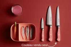 Couteau à trancher Wusthof Classic Colour Coral Peach forgé lame 16cm