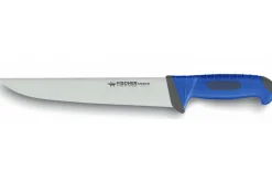 Couteau trancheur 28cm Fischer SWE-STEEL manche bleu ultra confort