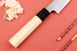 Couteau universel 12cm japonais artisanal Naoki Mazaki WS2 poli