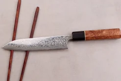 Couteau universel 15cm japonais artisanal Masashi Yamamoto SLD damas