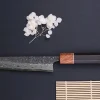 Couteau universel 15cm japonais artisanal Masashi Yamamoto SLD Kuro damas