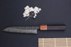 Couteau universel 15cm japonais artisanal Masashi Yamamoto SLD Kuro damas