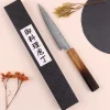Couteau universel 13,5cm japonais artisanal Wusaki Nawame AUS10 damas
