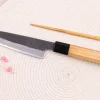 Couteau universel 13,5cm japonais artisanal Hinoura Mutsumi Ajikataya Black Nashiji