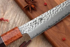 Couteau universel 15cm japonais artisanal Yuzo Akira Tsuchime VG10