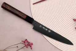 Couteau universel 15cm japonais Sakai Takayuki Kurokage VG10 manche en wengé