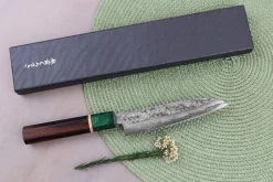 Couteau universel 13,5cm japonais artisanal Makoto Kurosaki Samidorizuki SGStrix