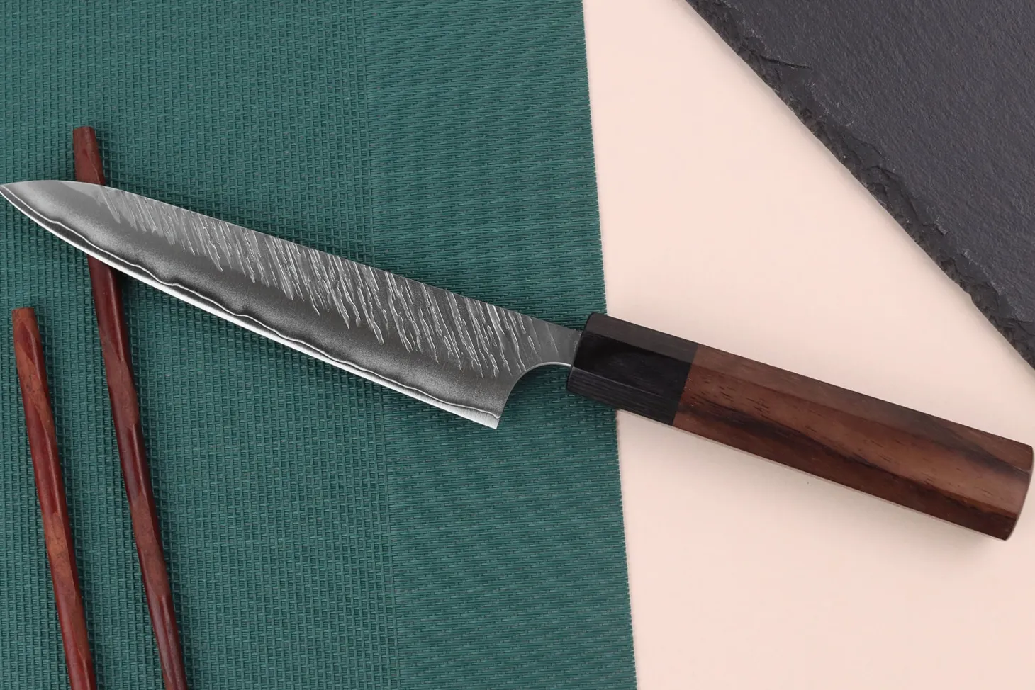 Couteau universel japonais artisanal Yu Kurosaki Fujin 15cm SG2